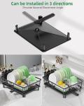 Stainless Steel Dish Drying Rack with Drainboard