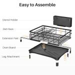 Extendable Stainless Steel Dish Drying Rack