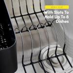 Sweet Home Collection Sink Utensil Holder, Black