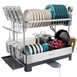 SUNLY Extra Large 2-Tier Dish Drying Rack