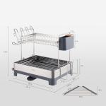 SUNLY Extra Large 2-Tier Dish Drying Rack