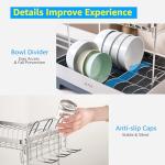 SUNLY Extra Large 2-Tier Dish Drying Rack