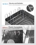 Expandable Stainless Steel Dish Drying Rack
