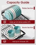 Expandable Stainless Steel Sink Dish Drying Rack