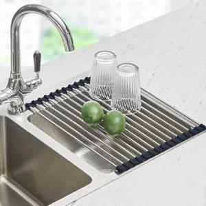 Seropy Roll-Up Dish Drying Rack for Kitchen
