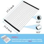 Seropy Roll-Up Dish Drying Rack for Kitchen