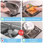 Seropy Roll-Up Dish Drying Rack for Kitchen