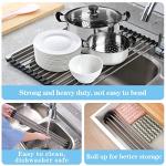 Seropy Roll-Up Dish Drying Rack for Kitchen