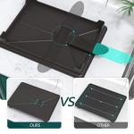 2-Tier Stainless Steel Dish Drying Rack with Drainboard