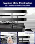 Kitsure Multi-Functional Dish Drying Rack - Black