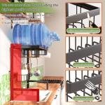 Expandable Stainless Steel Over Sink Dish Rack