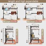 Expandable Stainless Steel Over Sink Dish Rack