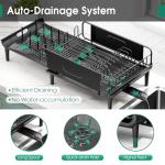 Expandable Dish Drying Rack with Drainboard