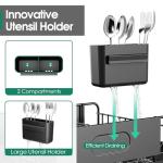 Expandable Dish Drying Rack with Drainboard