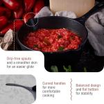 Victoria 2QT Cast Iron Saucepan and Melting Pot