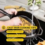 Lodge Pre-Seasoned Cast Iron Skillet Set, 3 Piece