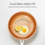 Gotham Steel 9.5 Inch Copper Nonstick Frying Pan