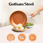 Gotham Steel 9.5 Inch Copper Nonstick Frying Pan