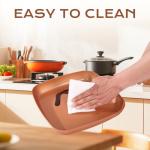 Toutrop 12" Non-Stick Copper Frying Pan