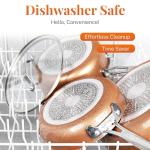 Gotham Steel 10-Piece Copper Non-Stick Cookware Set