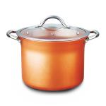 Concord 7QT Copper Non-Stick Stock Pot
