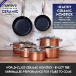 Nuwave Duralon Blue Nonstick Cookware Set