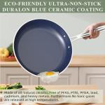 Nuwave Duralon Blue Nonstick Cookware Set