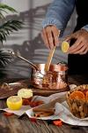 Handmade Copper Sauce Pan with Lid and Handle