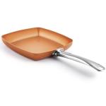 Non-Stick Copper Square Frying Pan, 9.5