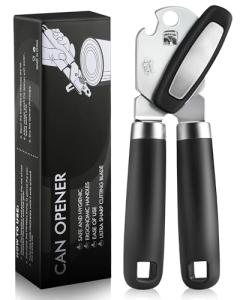 Durable Multifunctional Manual Can Opener - Black