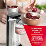 Electric Can Opener with Knife & Bottle Opener