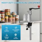 Heavy-Duty Manual Can Opener for Large Cans