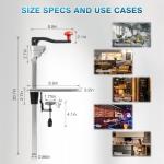 Heavy-Duty Manual Can Opener for Large Cans