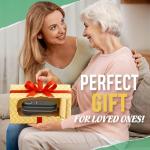 Kitassure Handsfree One Touch Electric Can Opener Easy and Fast Flex Side Cut All Can Sizes, Automatic Handheld Battery Operated Kitchen Gadget Gift with Smooth Edge Safety for Seniors & Arthritis