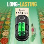 Kitassure Handsfree One Touch Electric Can Opener Easy and Fast Flex Side Cut All Can Sizes, Automatic Handheld Battery Operated Kitchen Gadget Gift with Smooth Edge Safety for Seniors & Arthritis