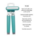 KitchenAid Classic Can and Bottle Opener, Aqua Sky