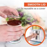 Smooth Operator Stainless Steel Can Opener with Bottle Opener