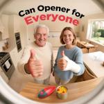 Humutan One-Touch Electric Can Opener for All Sizes