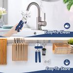 Mebotem Heavy Duty Manual Can Opener - Navy Blue