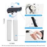 Manual Can Opener with Comfortable Anti-Slip Grip