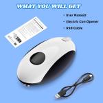 Rechargeable Electric Can Opener - One Touch, Cordless