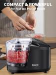 Reemix 1.5-Cup Electric Food Chopper Black