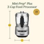 Cuisinart Mini Prep Plus Food Processor, Chrome