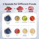 Electric Food Processor with Meat Grinder and Chopper