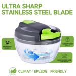 Ziweaye Manual Vegetable Chopper and Garlic Mincer