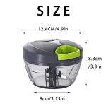 Ourokhome Manual Food Processor and Vegetable Chopper