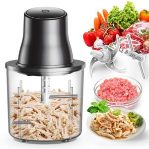 2-in-1 Electric Chicken Shredder and Food Chopper