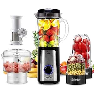 SANGCON 5-in-1 Kitchen Blender and Food Processor