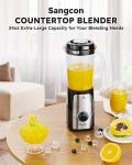 SANGCON 5-in-1 Kitchen Blender and Food Processor