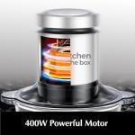 Compact 400W Mini Food Processor and Meat Grinder